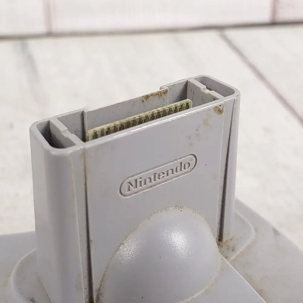 Nintendo 64 Transfer Pak NUS-019 N64 Controller Accessory Game Boy Reader TESTED